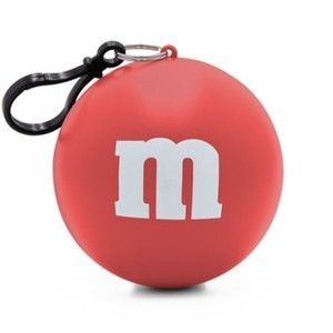 NEW M&M's Red Rain Poncho Ball One Size